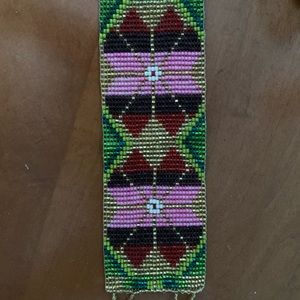 Beautiful handmade beaded bracelet